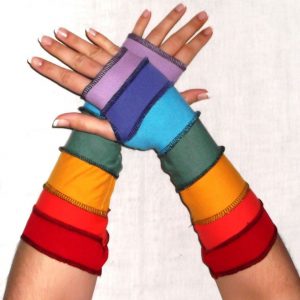 Custom Upcycled Arm Warmers / Gloves