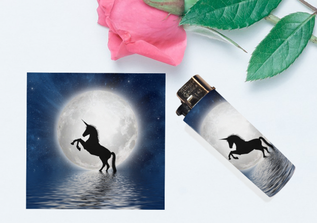 Moon Unicorn Lighter Wrap